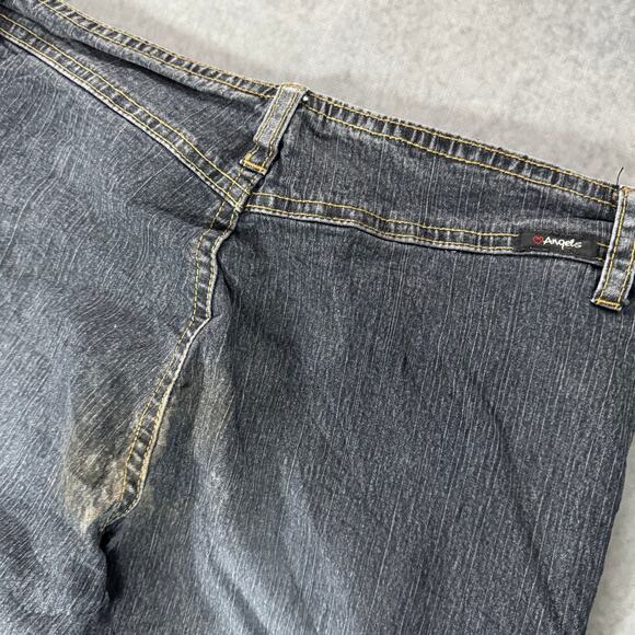 Angels Dark Wash Flare Jeans Y2K 2000s - Size: 3 - Picture 11 of 11